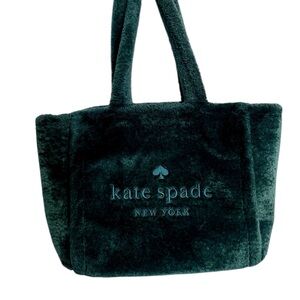 kate spade Plush Dark Green Tote